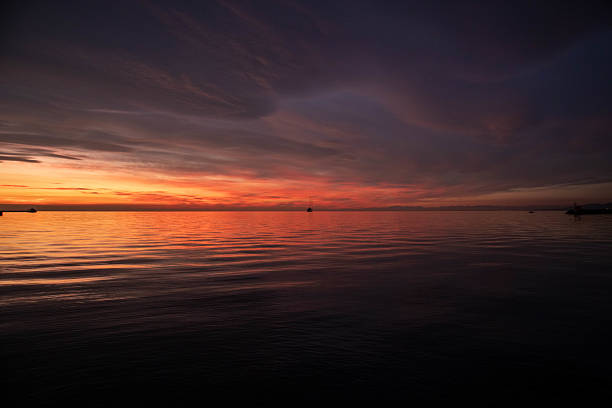 istock Sunset from the Molo Audace 2237735690