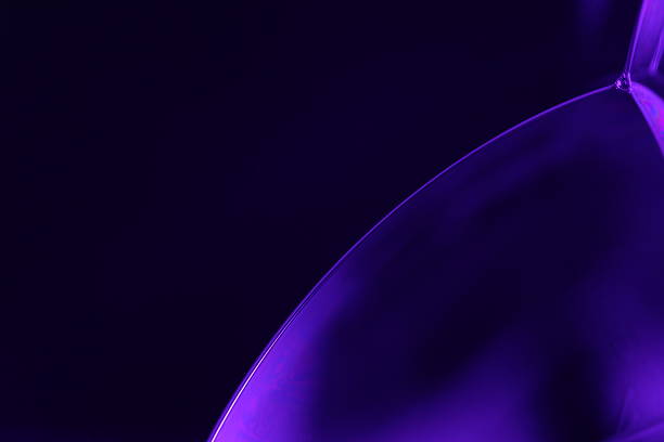 Bubbles in macro, connection of bubbles in macro, cell from liquid, smooth motion