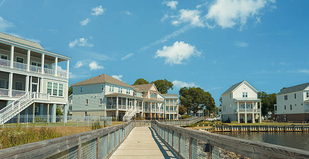 Walkway leading to the oceanfront