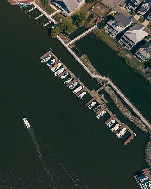 istock New Water Front Coastal Homes - Top Down 2237743610