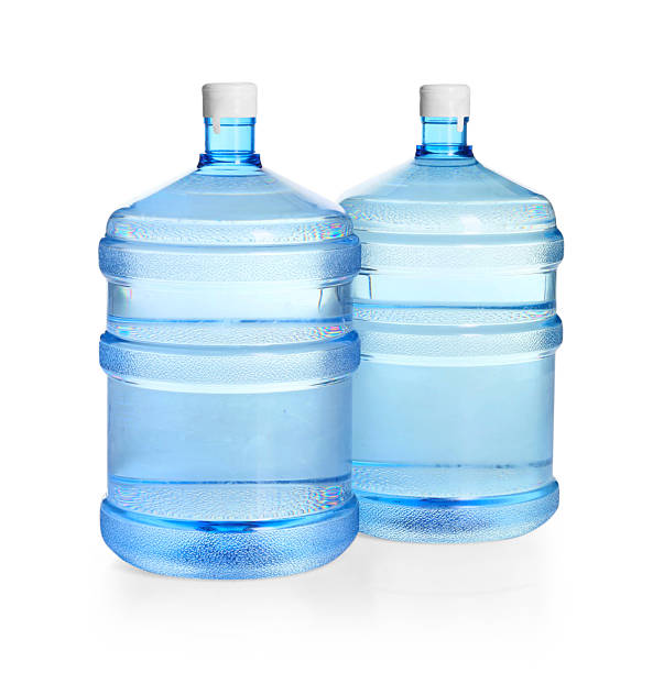 istock Cooler bottles with water isolated on white 2237746513