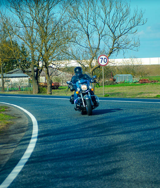 istock Motorcycle riding on country road 2237784827