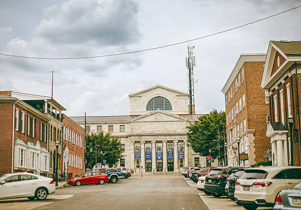A view of the Delaware County Courthouse from across a parking lot in Media, Pennsylvania, USA, September 27, 2025.