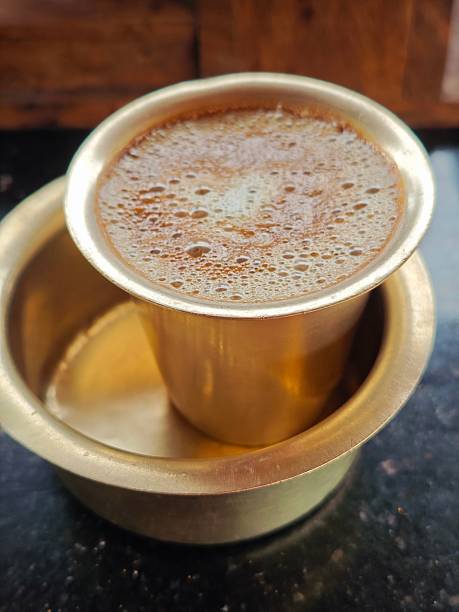 istock South Indian Filter Coffee in a glass and bowl 2237806302