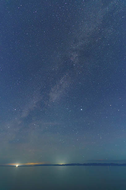 istock Starry sky, Milky Way and sea 2237808402