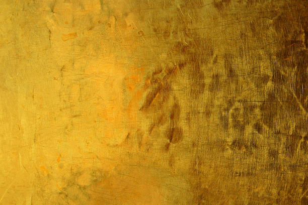 istock old gold metal plate background 2237809885