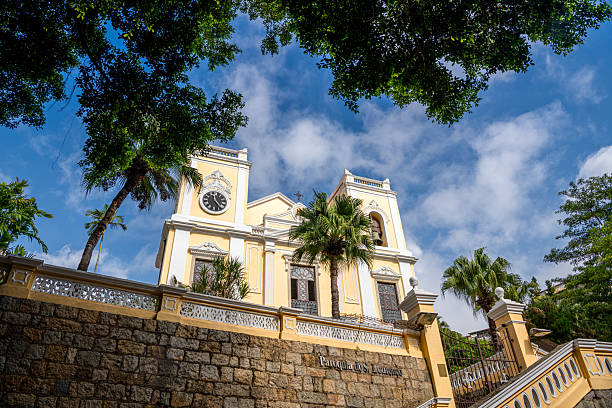 istock Street scene with St Lawrences Cathedral, Macau 2237810910