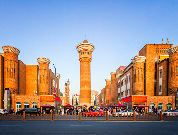 The Grand Bazaar in Urumqi, Xinjiang