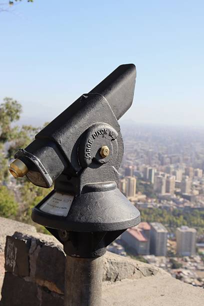 istock Tower Viewer in Santiago 2237815608