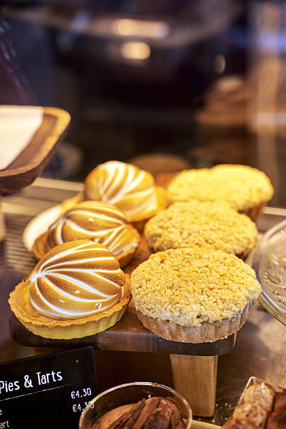 Greek healthy tarts at the bakery