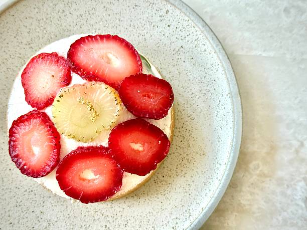 Strawberry Pistachio Tart