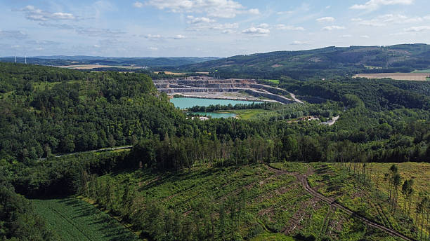 istock Industrial Transformation: Quarry to Lakegive 2237835077