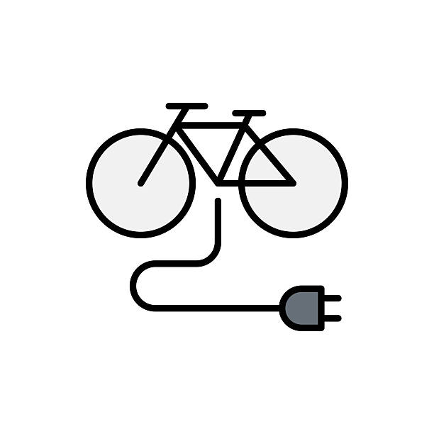 istock Electric bike; e-bike icon 2237838297