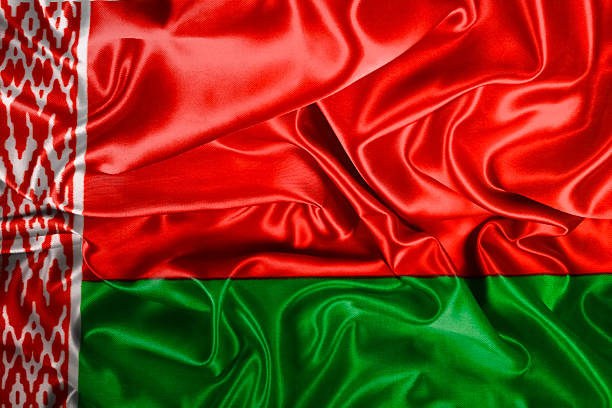 istock Waving national flag of Belarus, 3D illustration. 2237839342