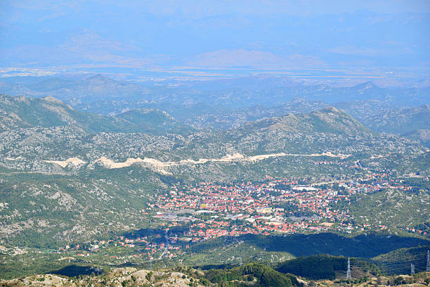 istock A drone view of Cetinje, Montenegro 2237843106