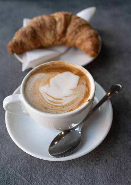 istock Italian Breakfast with Cappuccino and Croissant 2237845941