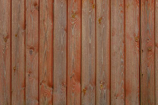 istock Reddish-brown wooden planks. Used as background, texture. 2237849953