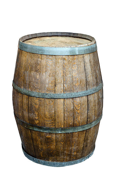 istock Wooden Wine Barrel Isolated background 2237854227