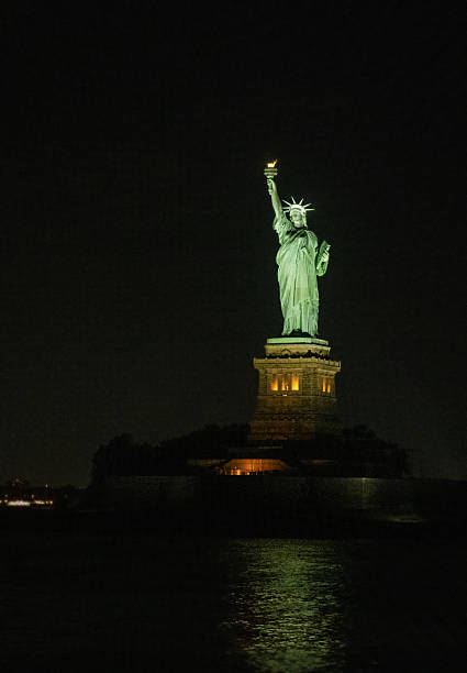 istock Statue of Liberty at Night 2237871035