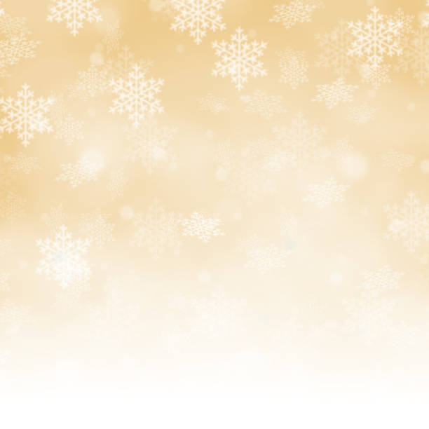 istock Christmas background golden pattern with copyspace copy space in winter card wallpaper square 2237871107