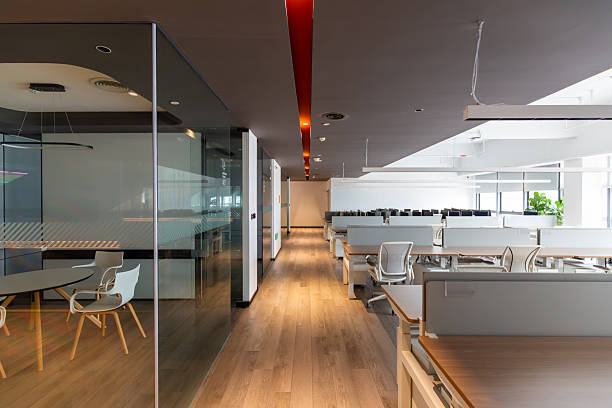 istock Interior Design of a Modern Office Space Featuring Open Layout and Natural Light 2237874116