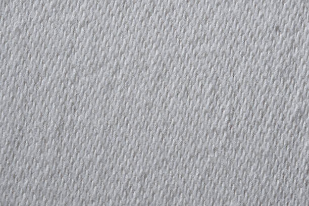 istock Closeup of White Synthetic Fabric Texture 2237877012