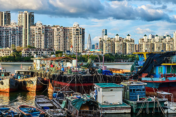 istock Fishing boats 2237885337