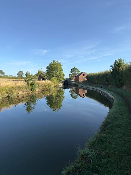 istock Reflection On The Oxford Canal, Oxfordshire, England 2237887672