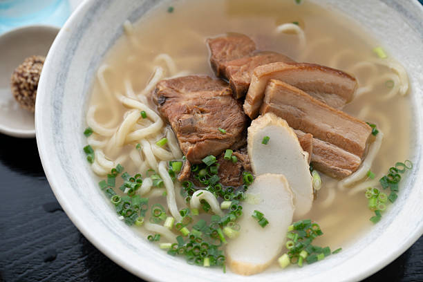 Bowl of Japanese soup, Okinawa
