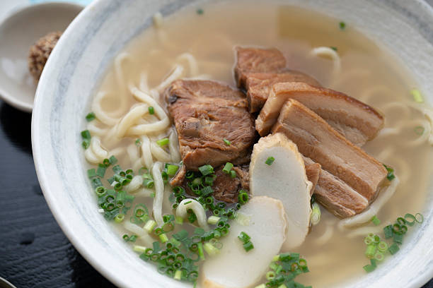 Bowl of Japanese soup, Okinawa
