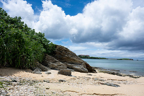 Beach, sea and coastline, Onna, Okinawa