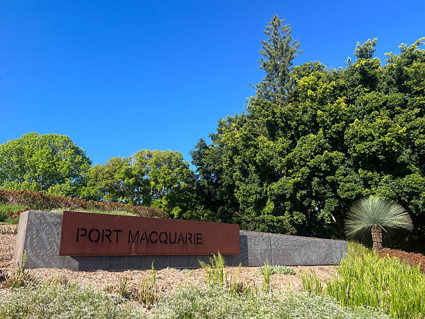 istock Port Macquarie sign NSW Australia 2237959114