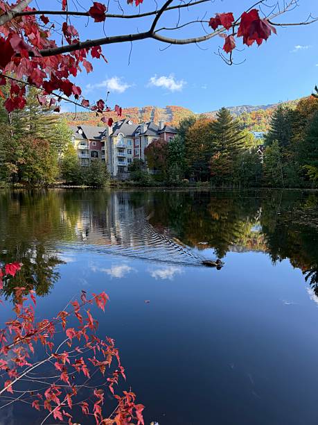 istock Mont Tremblant Ski Resort in autumn 2237959220