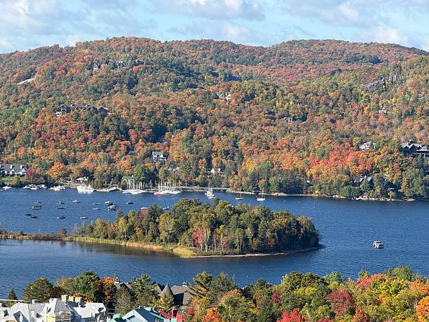 istock Mont Tremblant Ski Resort in autumn 2237959240