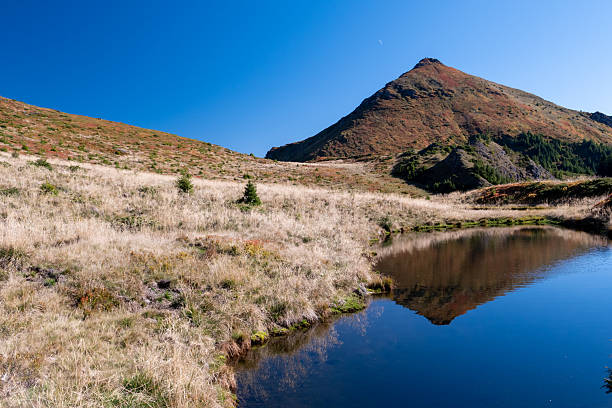 istock Colorful Autumn Mountain Landscape with Rolling Hills 2237964852