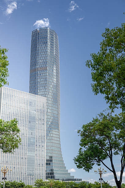 istock Modern Urban Skyscrapers Under a Clear Blue Sky 2237965102