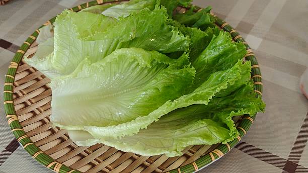 istock Salad vegetable on weave plate. 2237966383
