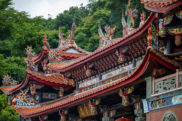 istock The Exquisite Architecture of Traditional Temples in Taiwan 2237966907