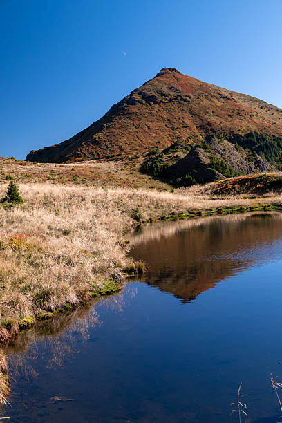 istock Colorful Autumn Mountain Landscape with Rolling Hills 2237978346