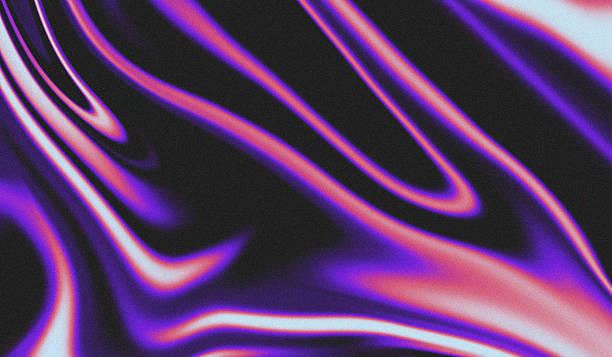 istock dark purple and blue gradient trendy blur background , chroma grainy noise gradient, colourful background, liquid chameleon effect, y2k style 2237993932