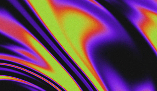 istock dark purple and blue gradient trendy blur background , chroma grainy noise gradient, colourful background, liquid chameleon effect, y2k style 2237994497