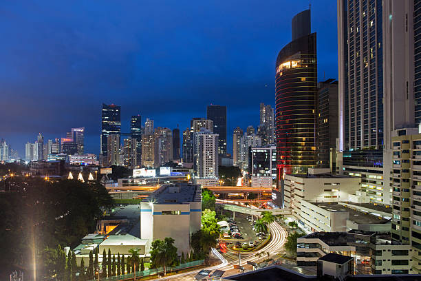 istock Panama city at night 2238000982
