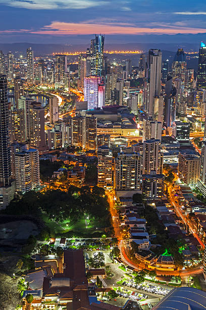 istock Panama city at night 2238001051