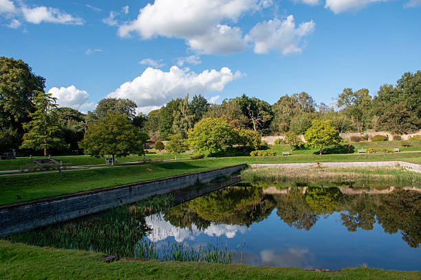 istock Visitors exploring the gardens at Newstead Abbey in Nottinghamshire 2238006409