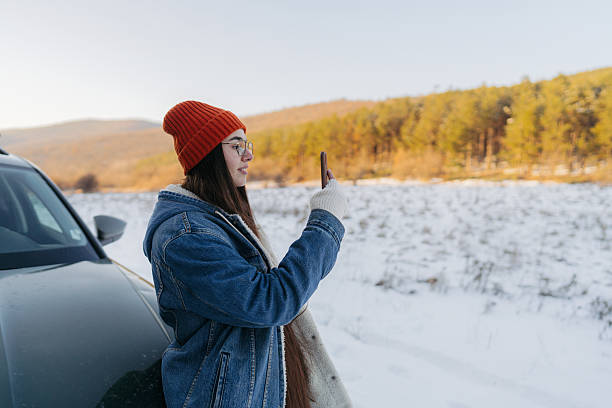 istock Generation Z on a winter road trip 2238006645