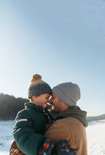 istock Precious moments on a snowy day 2238006651