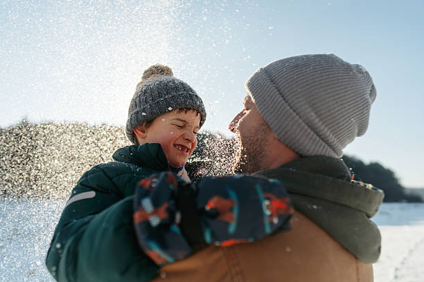 istock Precious moments on a snowy day 2238006659