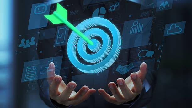 istock Objectives and key results OKR management tool. Enterprise goals management platform. 2238013680