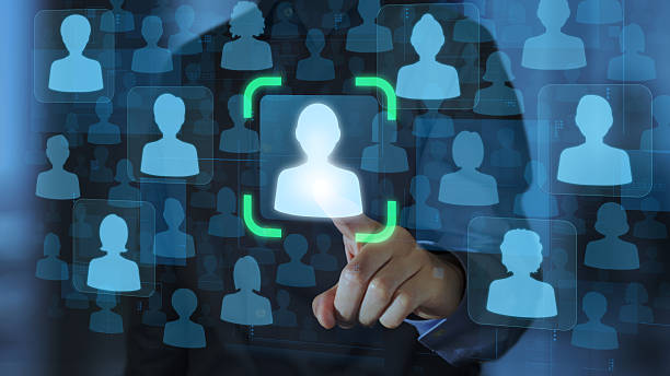 istock Targeting and personalization of customer communication. Marketing automation system. 2238015019