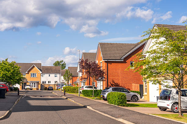 istock Suburban housing estate 2238028790